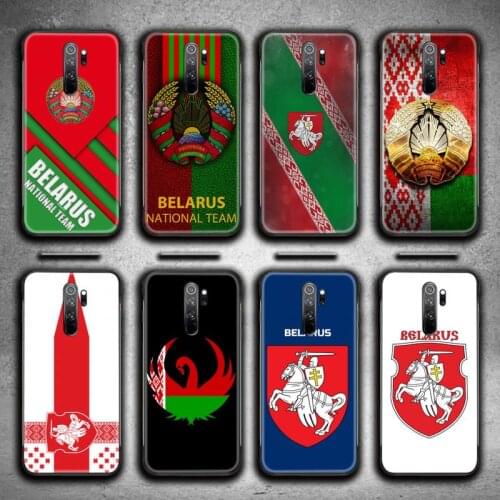 Belarus flag Phone Case for Redmi 9A 8A 7 6 6A Note 9 8 8T Pro Max Redmi 9 K20 K30 Pro