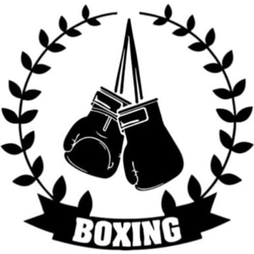 Boxing gloves Car Sticker Decal For Car waterproof decals Car Styling Accessories Window Decor AL468