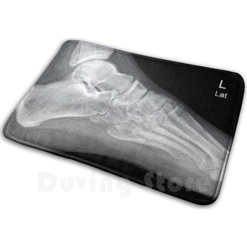 Boneshmasher - X - Ray Mat Rug Carpet Anti-Slip Floor Mats Bedroom Boneshmasher Xray X Ray Feet Foot Radiology Medicine