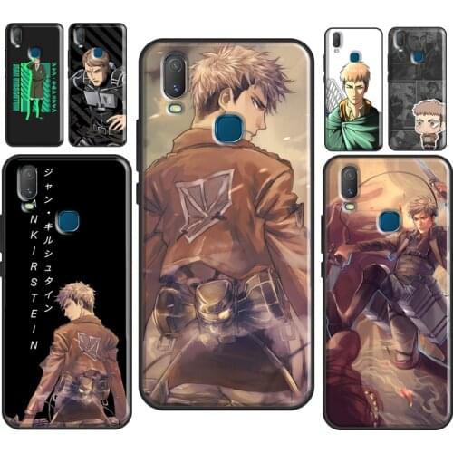 Jean Kirstein Attack on Titan Cover For Vivo V20 SE Y11 2019 Y1S Y12 Y17 Y30 Y50 Y81 Y91C V11 Y20 i V17 Neo Phone Case