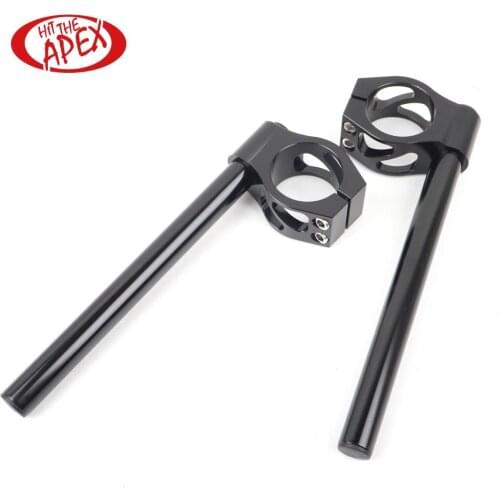 CNC Aluminium Alloy Motorcycle Clip-on Handlebar KAWASAKI ZX10R NINJA 2004 2005 2006 2007 2008 2010 2012 2018 Clipons Handlebars