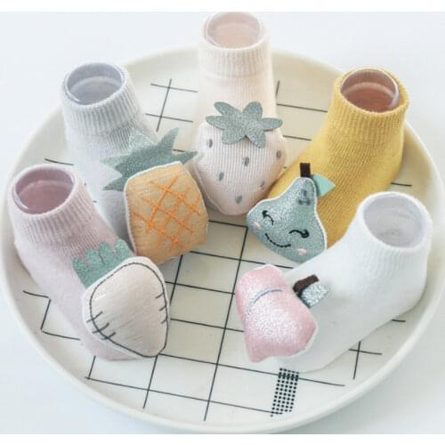 1 Pairs Lytwtws Baby Floor Boy Girl Kids Children Infant Dinosaur Cat Cotton Anti Skid Slip Toddler Slipper Sock Newborn Socks