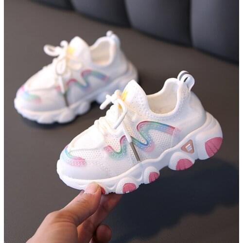 Candy Color Kids Shoes Summer Breathable Mesh Children Shoes Single Net Cloth Sports Sneakers Boys Shoes Girls Shoes CSH226