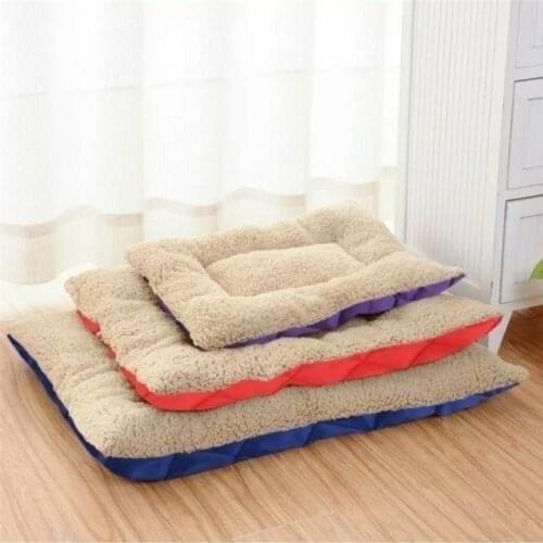 Indoor Two Sides Dog Bed Blanket Soft Breathable Puppy House for Small Medium Large Dogs Anti-slip Washable Sleeping Pet Mats