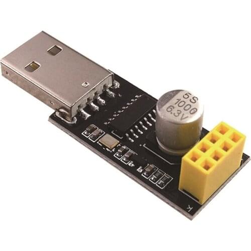 ESP01 Programmer Adapter UART GPIO0 ESP-01 Adaptater ESP8266 CH340G USB to ESP8266 Serial Wireless Wifi Developent Board Module