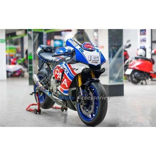 Motorcycle Fairings Kit Fit For Yzf R1 2015 2016 2017 2018 2019 Bodywork Set High Quality Injection New Blue White
