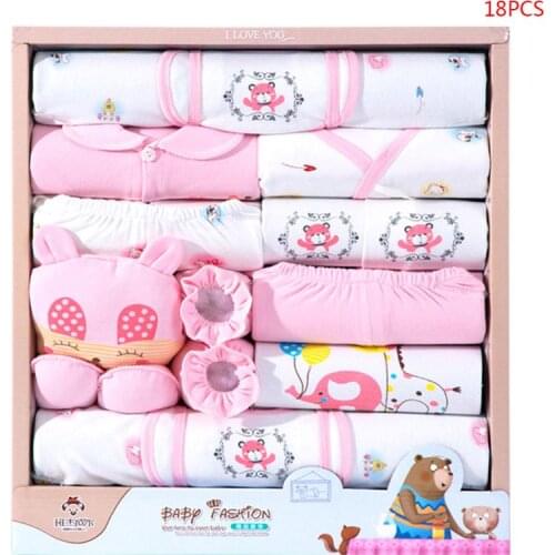 Newborn Outfit Gift Box Spring and Autumn Baby Clothes Set Cotton Underwear Set 69HE