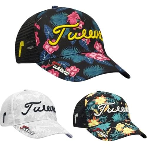 New Golf Hat 3 Colors Outdoor Sports Cap Unisex JL Hat Sunscreen Shade Sport Golf Cap