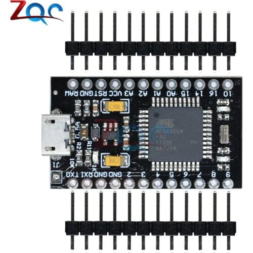 ATmega32U4 5V 16MHz Nano Pro Micro USB Controller Board For Arduino With Bootloader Mega32U4 Mini Leonardo ATMEGA32U4-AU Module