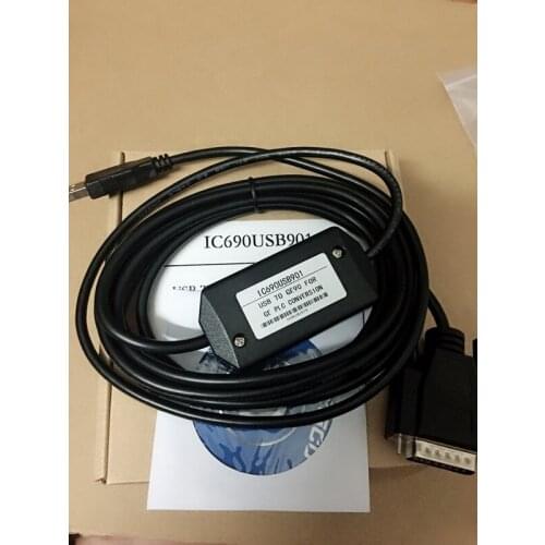 1pcs IC690USB901 Programming Cable for GE Fanuc SNP GE90-70 / 90-30 Series PLC / Communication / Download Cable IC690USB90