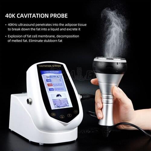 RF 40K Ultrasound Cavitation Slimming Equipment Multipolar RF Skin Massage Face Lift Sculpting Machine