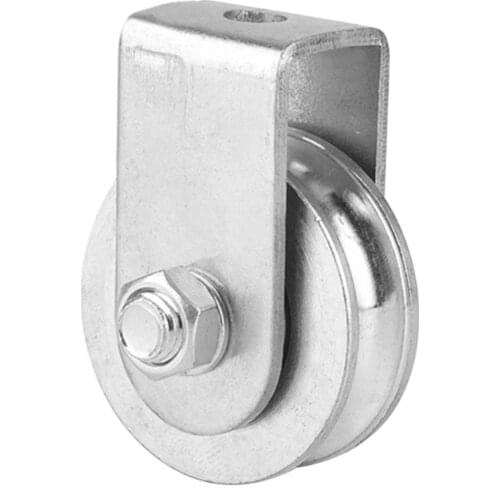 Pulley Roller Professional Sturdy Lifting Wheel Half-pack Without Ring Bearing Load Bearing Swivel Lifting Rope Pulley