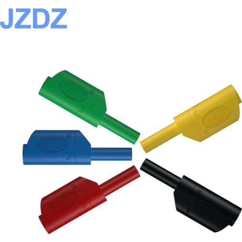 JZDZ 10pcs 4mm Banana Plug Safety Welding assembly Test leads connectors DIY J.10038