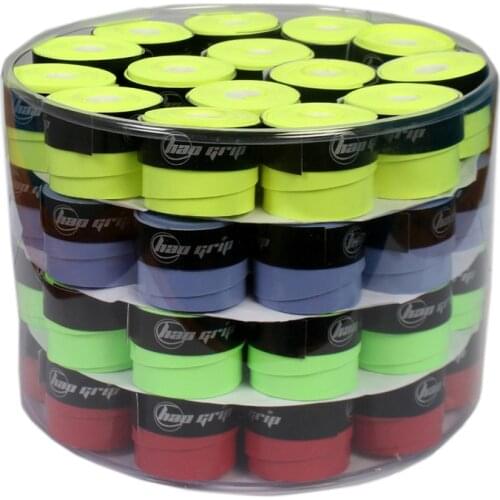 0.6mm Pro Same Type Super Sticky Flat Tennis Racket Overgrip Men Women Tennis Sports Grip Tapes Sweat-absorbent Wrap Hand Glue