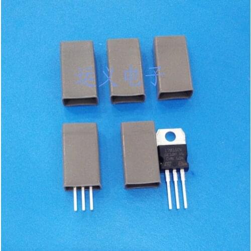 TO-220A Silicone cap cover Silicone cap insulation sheet heat conducting silicone crystal insulation cap cover