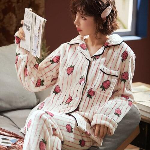 UVRCOS Women's Flannel Pajamas