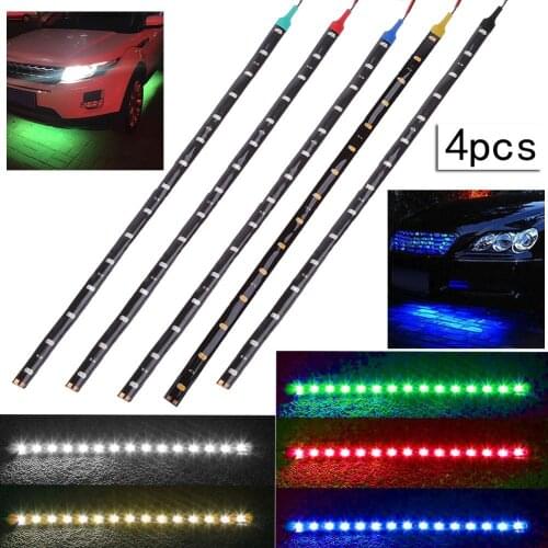 30CM LED Waterproof Car LED Strip Light Car Styling interior decorative Atmosphere Lamps exterior modification Light DRL