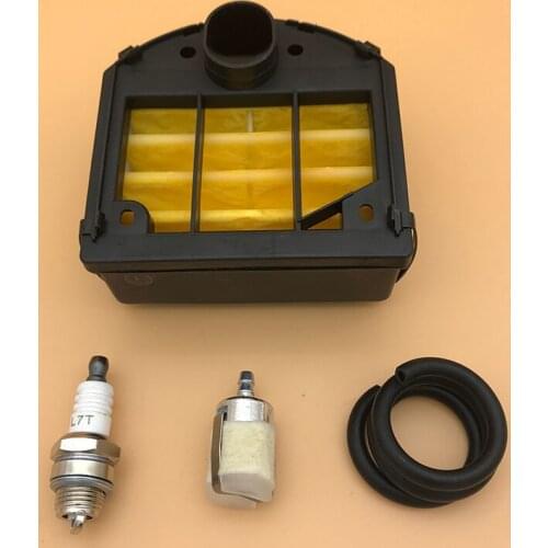 Air Filter Fuel Filter Hose Pipe Line Spark Plug Replace Kit For HUSQVARNA 268 272 261 262 Chainsaw Parts 503 44 72-03