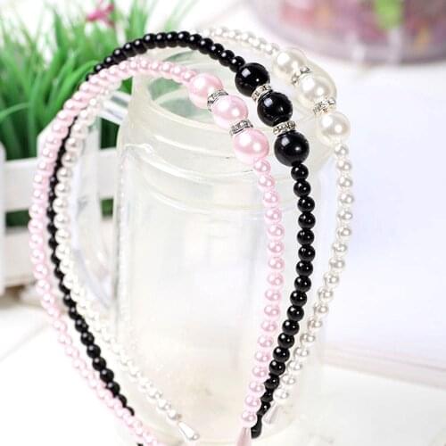 1 Pc Simulation Pearl Hairband Headband Elegant Girls Princess Hair Band Women Headbands Hair Accessories New Arrival Dropship