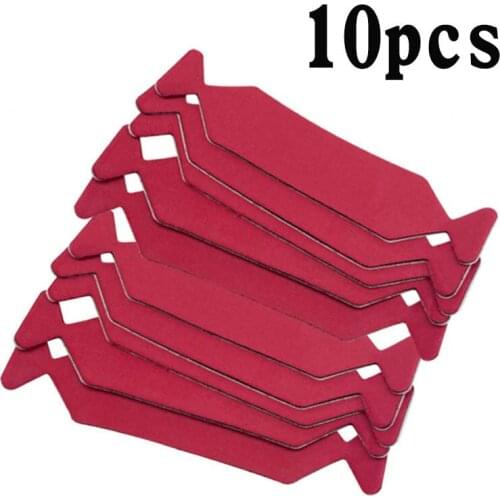 10PCS 3 Layers Vinyl Film Car Wrap Waterproof Felt Fabric for All 10cm Squeegee Window Tint Tool Clean Scraper Cloth Edge