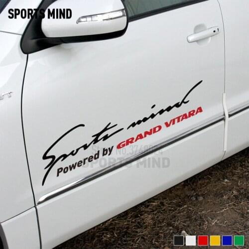10 Pieces Customizable Sports Mind Car Styling Automobiles Car Sticker Decal Decoration For Suzuki grand vitara car accessories