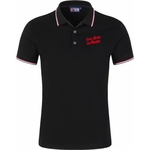 2020 New Arrival Cotton Men Polo Shirt Tops Fashion Brand Plus Size Short Sleeve Black White Polo Shirt Homme Camisa 3XL