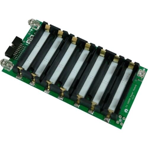 7 Series Welding-Free Battery Management System BMS Protection Board 18650 Lithium Battery Pack Battery Box