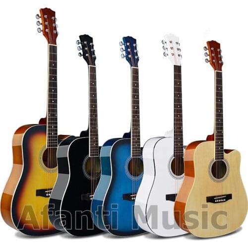 Afanti Music 41 inch Acoustic guitar (WY-009)