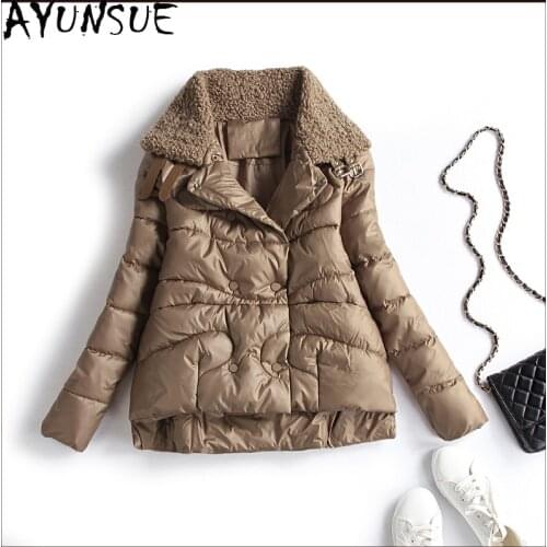 AYUNSUE Autumn Winter Coat Women Parka Korean Style Light Down Cotton Female Jacket Woman Parkas Ropa Mujer Invierno 2020 KJ5816