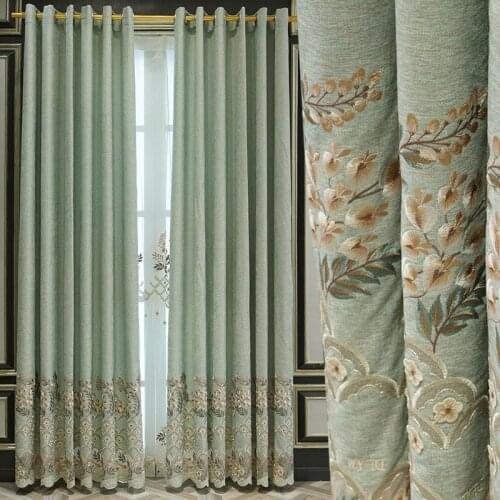 Bronzing embossed texture velvet velvet curtain shading custom light luxury Nordic curtains for living room bedroom dining room