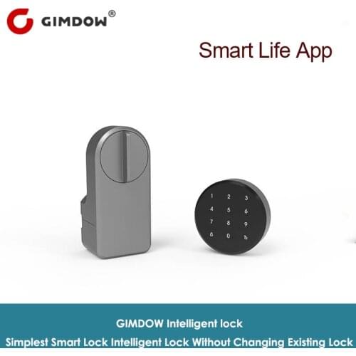 GIMDOW Smart Door Password Electric Hotel Bluetooth Apartment For Safe Security Digital Locker