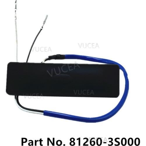 Rear trunk opening button boot release switch rear lid trunk opening button For Hyundai Sonata YF i45 812603S000 81260-3S000