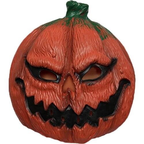 Halloween Masks Pumpkin Head Masque Halloween Costume Party Props Latex Headwear Party Down Decoration Party Props