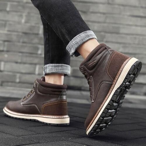 Leather Man Shoes Casual Leather Man Shoe Causal Shoes For Men High 2020 Mens Fashion Sneakers Mens Flat Hot Sale Designer