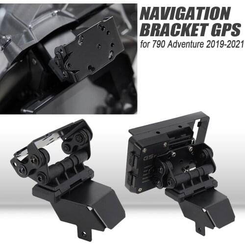 NEW Motorcycle SMART PHONE Navigation GPS Plate Bracket Adapt Holder Kit 2019 2020 2021 For 790 ADVENTURE