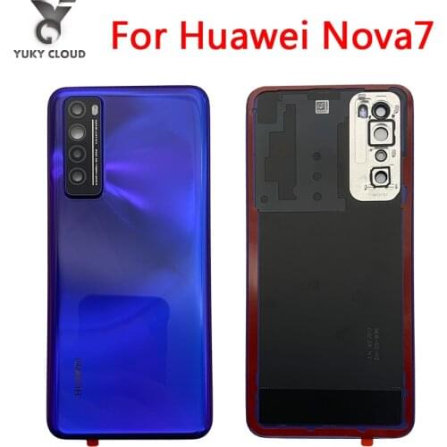 Original huawei Nova 7 Battery Cover For Nova 7 Replace the battery cover With camera cover Nova 7