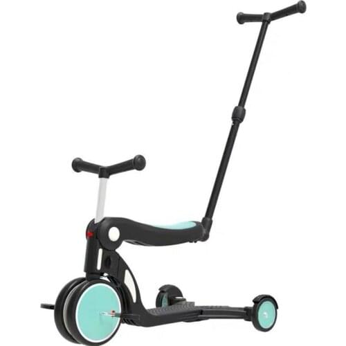 Outdoor Toys childrens scooter tricycle 5 in 1 Balance Bike Walker Infant Scooter Bicycle for 1 to 6 year old