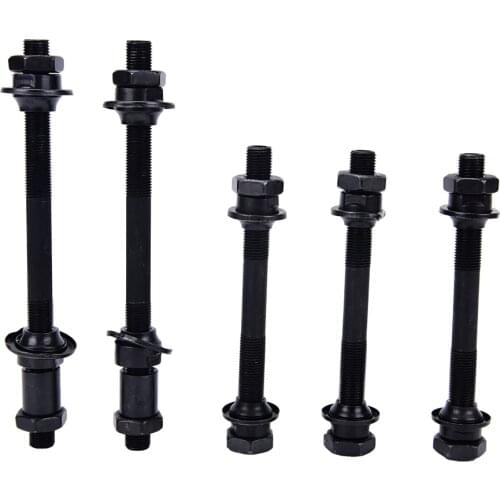 Mountain Bike Hub Shaft Hollow Shaft Bicycle Solid Shaft Front Rear Hub Axis Mountain Bike Shaft Lever