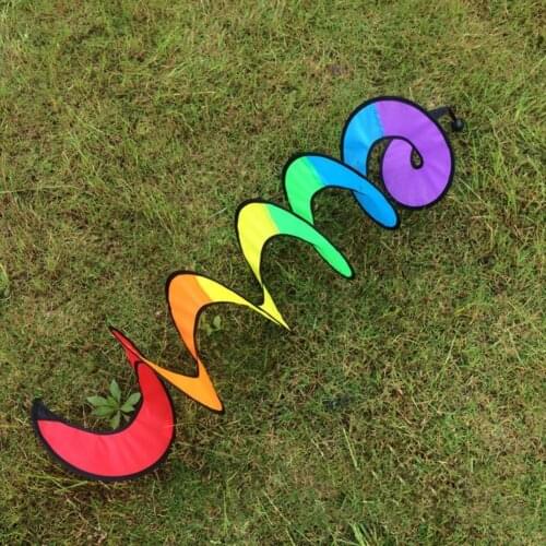 Windmill Vibrant Color Foldable Fabric Pins Wind Spinner Toy for Kids