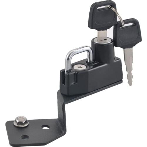 Helmet Lock Tough Hanging Hook W/ 2 Key Motorcycle Helmets Lock For Kawasaki Z800/ZR800 2013 - 2018 2014 2015 Z900 2017-2019