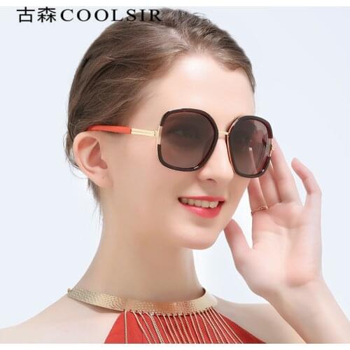 Ladies, anti-glare, anti-ultraviolet, polarized, versatile sunglasses 3207
