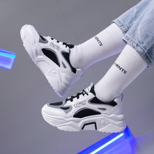 Women Shoes 2021summer Mesh White Shoes Women Breathable Comfort Sneakers Women Platform Non Slip Lace Up Running Shoes