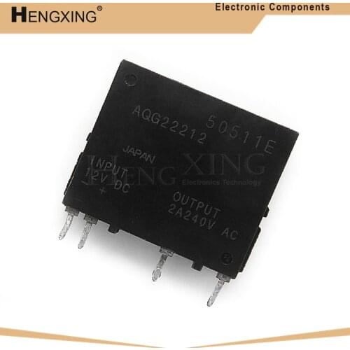 1piece AQG22212B02 AQG22212 12VDC 12V Solid 2A 240VAC In Stock