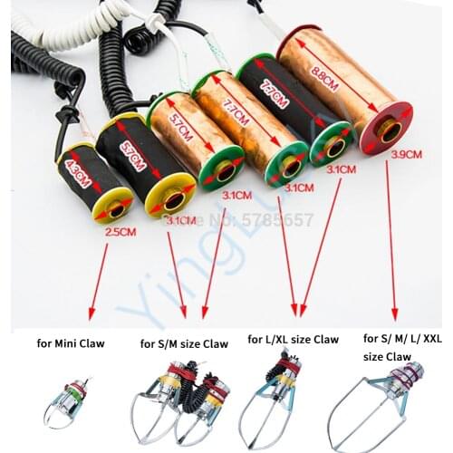 Free Shipping 1PCS Crane Machine Claw Coil With Spring Rope for Replacement Crane Doll Gantry DIY Parts