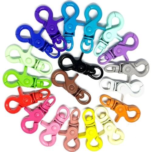 REGELIN 10pcs/lot 19 Color Keychains Lobster Clasps Key Ring Pom Gift For Women Girl Bag Pendant Charm Key chain Fashion Jewelry