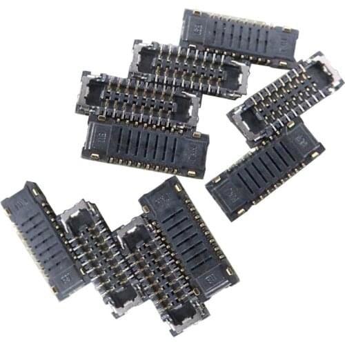 C1FB 10Pcs TF Card Reader FPC Connector Compatible with Switch Micro SD Memory Motherboard 16pin