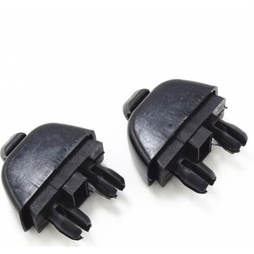 2 Pcs 6R0857561 Black Sun Visor Support Retainer Clip Hook Holder for VW Passat B7 Polo Skoda CIitigo Rapid Seat MII 6R0 857 561