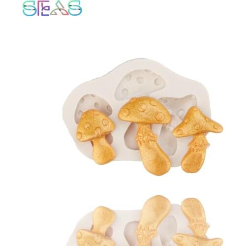 DIY Mushroom Silicone Mold Cake Molds Fondant Molds Sugar Craft Chocolate Moulds Tools Cake Decorating Baking Accessories