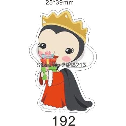 Cartoon girl movie character flatback Resin Planar Cabochon for Halloween DIY Craft 25*39mm RETS192