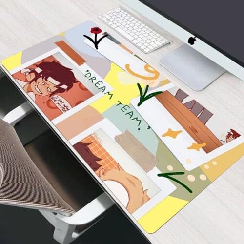 Dream Smp Mouse Pad Modaozushi Big Mousepepad Computer Mat Manga Laptop Pc Mats Keyboard Mousepad Xxl Desk Large Anime Carpet